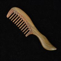 Classic Style Solid Color Ebony Hair Combs sku image 15