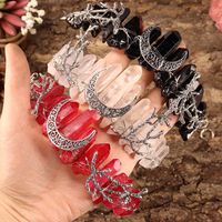 Women's Vintage Style Color Block Alloy Inlay Gem Crystal Hair Band Crown main image 10