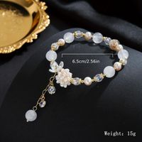Elegant Glam Geometric Natural Stone Freshwater Pearl Bracelets In Bulk sku image 4