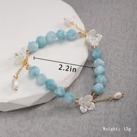 Elegant Glam Geometric Natural Stone Freshwater Pearl Bracelets In Bulk sku image 1