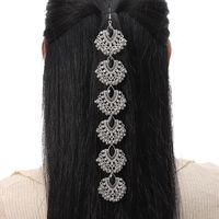 Women's Ethnic Style Geometric Alloy Plating Inlay Rhinestones Hair Chain sku image 3