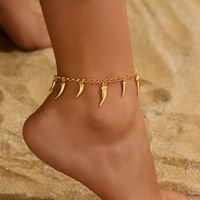 Cute Sexy Chili Copper Plating Women's Anklet main image 4