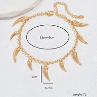 Cute Sexy Chili Copper Plating Women's Anklet main image 2