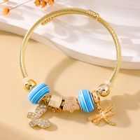 Simple Style Butterfly Alloy Steel Wholesale Bangle sku image 1