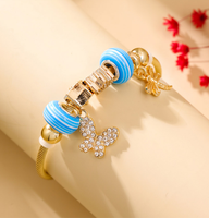 Simple Style Butterfly Alloy Steel Wholesale Bangle main image 3