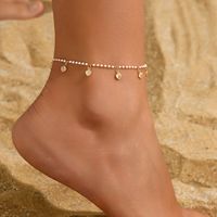 Sweet Square Heart Shape Copper Plating Inlay Zircon Women's Anklet main image 9