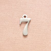 Stainless Steel 18K Gold Plated Simple Style Plating Number None sku image 8