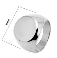 Simple Style Solid Color Titanium Steel 18K Gold Plated Unisex Rings main image 2