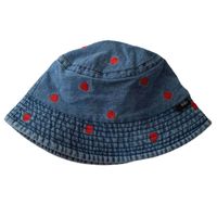 Girl'S Streetwear Heart Shape Embroidery Bucket Hat main image 2