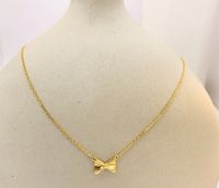 Copper Simple Style Bow Knot Plating Pendant Necklace main image 5