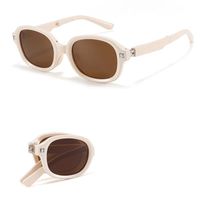 Casual Geometric Tac Cat Eye Full Frame Women's Sunglasses sku image 4