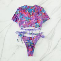 Women's Multicolor 2 Pieces Set Bikinis Swimwear main image 4