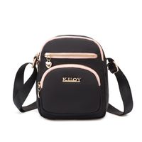 Women's Small Polyester Color Block Vintage Style Classic Style Square Zipper Shoulder Bag main image 3