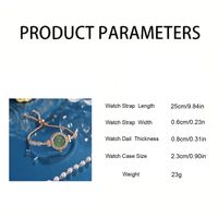 Elegant Geometric Telescopic Rope Quartz Women's Watches main image 2