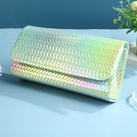 Polyester Solid Color Square Evening Bags main image 6