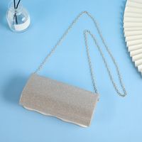 Polyester Solid Color Square Evening Bags main image 5
