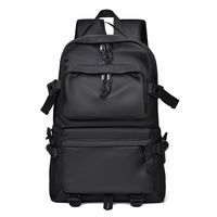 Waterproof Solid Color Business Laptop Backpack main image 2