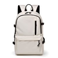 Solid Color Casual Daily Women's Backpack sku image 3