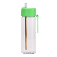 Casual Vacation Solid Color Plastic Water Bottles 1 Piece sku image 9