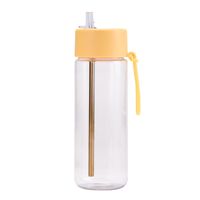 Casual Vacation Solid Color Plastic Water Bottles 1 Piece sku image 10