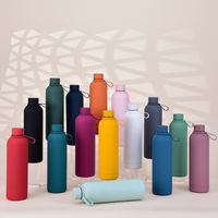 Casual Vacation Solid Color Stainless Steel Water Bottles 1 Piece main image 1