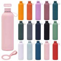 Casual Vacation Solid Color Stainless Steel Water Bottles 1 Piece main image 5