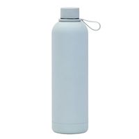 Lässig Ferien Einfarbig Rostfreier Stahl Wasserflaschen 1 Stück sku image 12