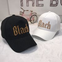 Women's Classic Style Color Block Curved Eaves Baseball Cap main image 6