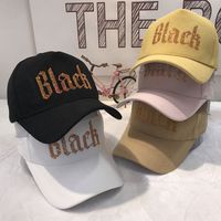 Women's Classic Style Color Block Curved Eaves Baseball Cap main image 3