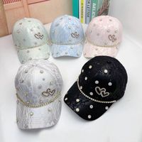 Women's Simple Style Color Block Curved Eaves Baseball Cap main image 1