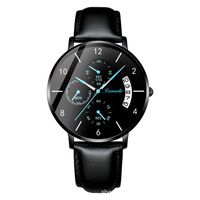 Casual Letter Jewelry Buckle Quartz Men's Watches sku image 5