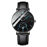 Simple Style Geometric Jewelry Buckle Quartz Men's Watches sku image 5