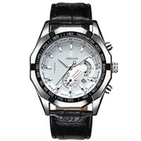 Casual Geométrico Hebilla Plegable Simple Cuarzo Relojes Hombre sku image 5