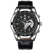 Casual Geométrico Hebilla Plegable Simple Cuarzo Relojes Hombre sku image 6