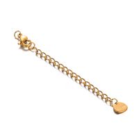 20 Pcs/package Simple Style Solid Color Stainless Steel Plating Chain Jewelry Accessories sku image 11