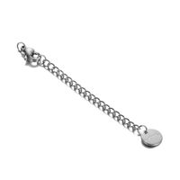 20 Pcs/package Simple Style Solid Color Stainless Steel Plating Chain Jewelry Accessories sku image 2