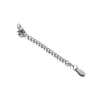 20 Pcs/package Simple Style Solid Color Stainless Steel Plating Chain Jewelry Accessories sku image 1