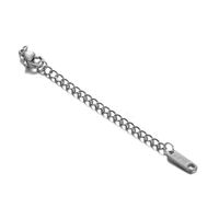 20 Pcs/package Simple Style Solid Color Stainless Steel Plating Chain Jewelry Accessories sku image 3