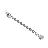 20 Pcs/package Simple Style Solid Color Stainless Steel Plating Chain Jewelry Accessories sku image 4