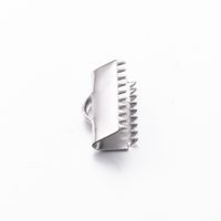 20 PCS/Package Stainless Steel Solid Color Jewelry Buckle Simple Style sku image 5