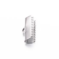 20 PCS/Package Stainless Steel Solid Color Jewelry Buckle Simple Style sku image 6
