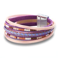 Simple Style Geometric Pu Leather Women's Bracelets main image 6