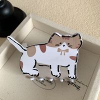 Frau Süß Karikatur Hund Katze Aryl Haarkrallen sku image 4