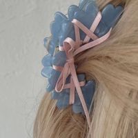 Women's Sweet Bow Knot Acetic Acid Sheets Hair Claws main image 5