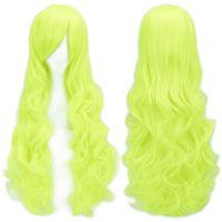 Fashion Cosplay Solid Color Long Curly Wig sku image 20
