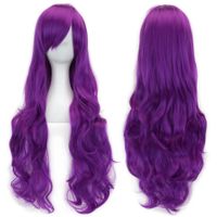 Fashion Cosplay Solid Color Long Curly Wig sku image 18