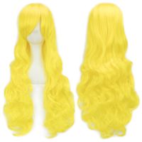 Fashion Cosplay Solid Color Long Curly Wig sku image 19