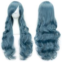 Fashion Cosplay Solid Color Long Curly Wig sku image 26