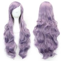 Fashion Cosplay Solid Color Long Curly Wig sku image 22