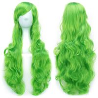 Fashion Cosplay Solid Color Long Curly Wig sku image 23
